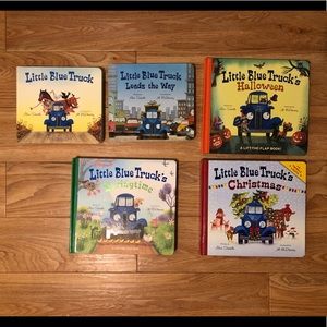 Little Blue Truck Board Book Collection